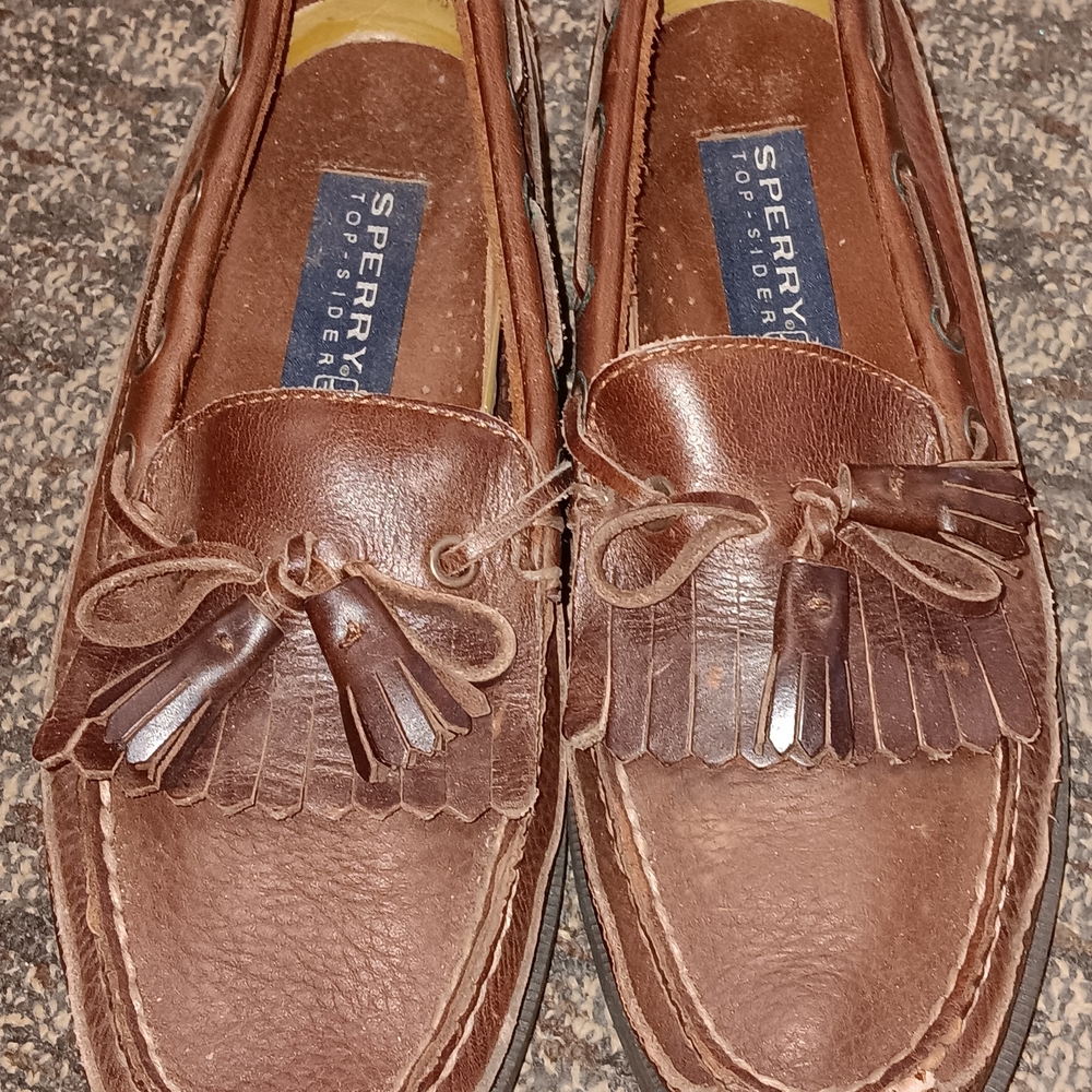 Sperry Men's Brown Leather Loafers